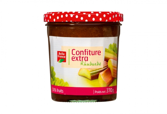 Confiture extra rhubarbe