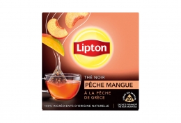 Thé noir pêche mangue