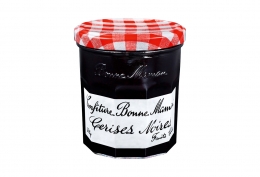 Confiture de cerises noires 50 % de fruits