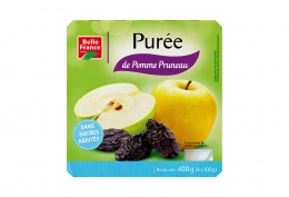 Purée de fruits pomme pruneau