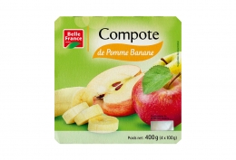 Compote de pomme banane