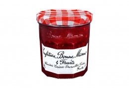 Confiture 4 fruits rouges 50 % de fruits