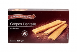 Crêpes dentelle au beurre emballage individuel