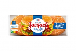 6 pains nature classic pour Hamburger sans additifs