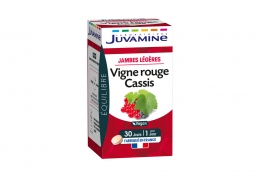 Vigne rouge cassis jambes légères