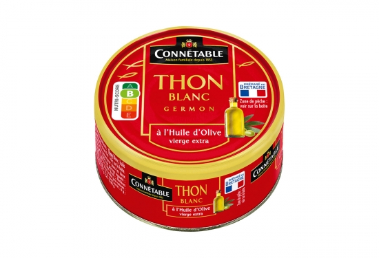 Thon blanc Germon entier à l'huile d'olive vierge extra