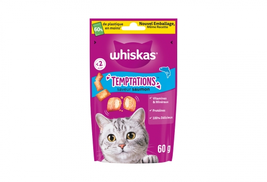 Friandises Whiskas au saumon