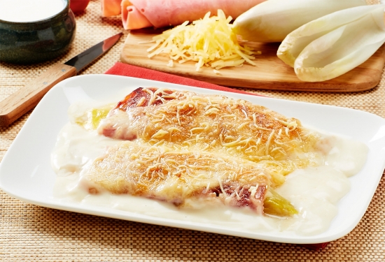 Endives au jambon