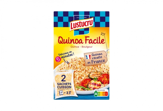 Quinoa boulgour facile 5' 2 sachets cuisson