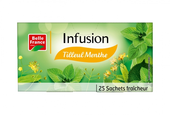 Infusion tilleul menthe