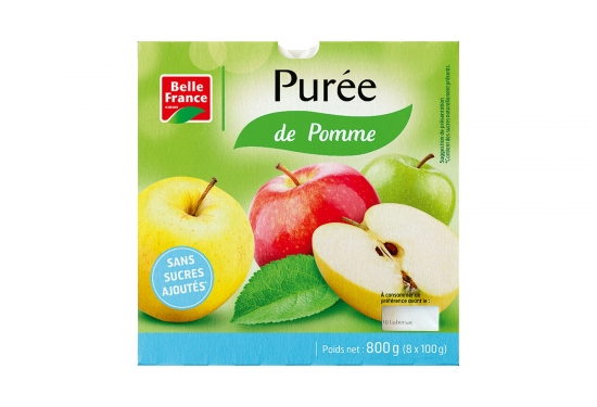 Purée de fruits pomme nature