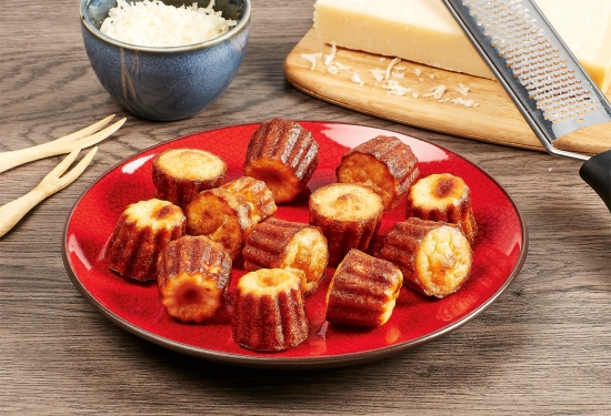 Cannelés au parmesan