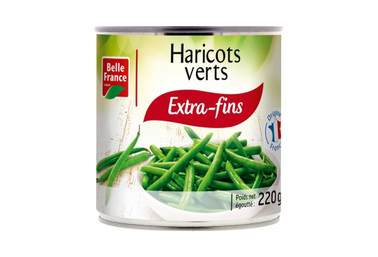 1/2 Haricots verts extra-fins