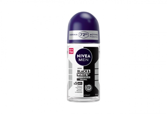 Nivea déo bille Black & white invisible