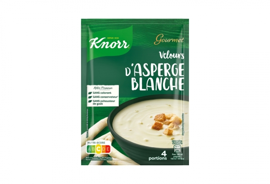 Soupe velours d'asperge blanche