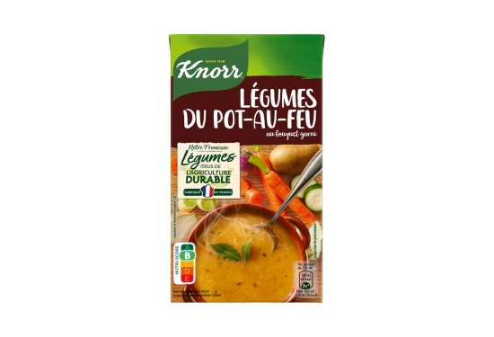 Soupe légumes du pot-au-feu au bouquet garni