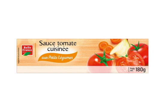 Sauce Tomate cuisinée aux petits légumes