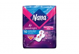 10 serviettes hygiéniques Ultra Goodnight