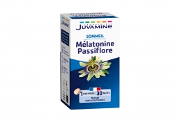 Mélatonine passiflore sommeil 3 actions