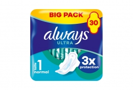 30 serviettes hygiéniques Ultra normal +