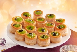 16 Mini-feuilletés aux escargots