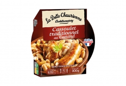 Lot de 2 barquettes de cassoulet traditionnel au canard