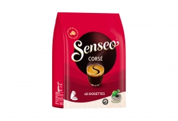 40 dosettes Senseo corsé