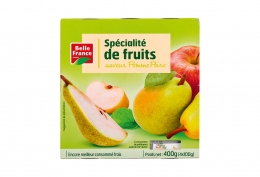 Spécialité de fruits pomme poire