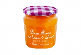 Confiture nectarine et abricot intenses