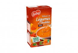 Velouté de légumes et boulettes