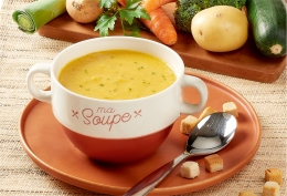 Soupe de légumes cuisinés