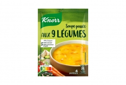 Soupe passée aux 9 légumes