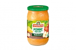 Compote de pommes avec morceaux Andros