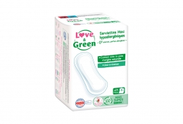 14 serviettes hygiéniques hypoallergéniques Maxi super