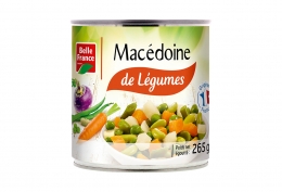 1/2 Macédoine de légumes