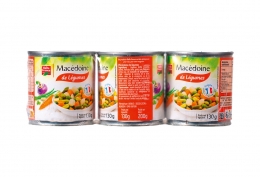 3 x 1/4 Macédoine de légumes