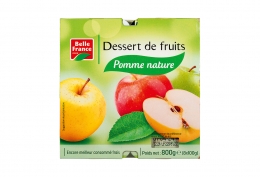 Desserts de fruits pomme nature