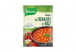 Soupe de tomate et riz