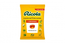 Ricola aux plantes sans sucres à la stévia