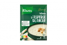 Soupe velours d'asperge blanche