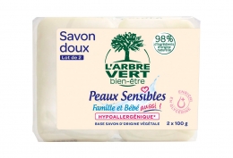 Savon peaux sensibles