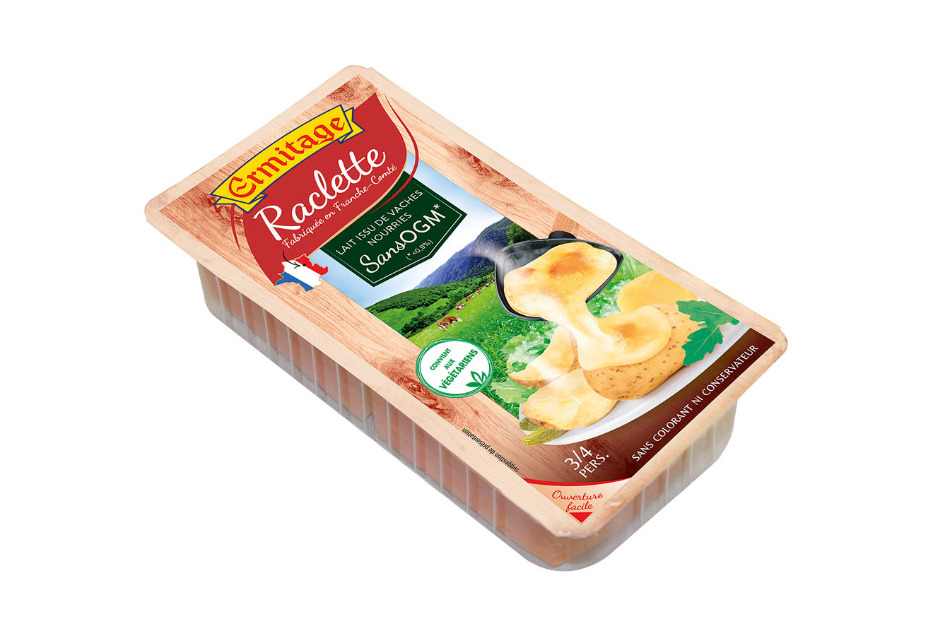 Boîte raclette 4 fromages pour 4 pers. - L'Art de la Fromagerie